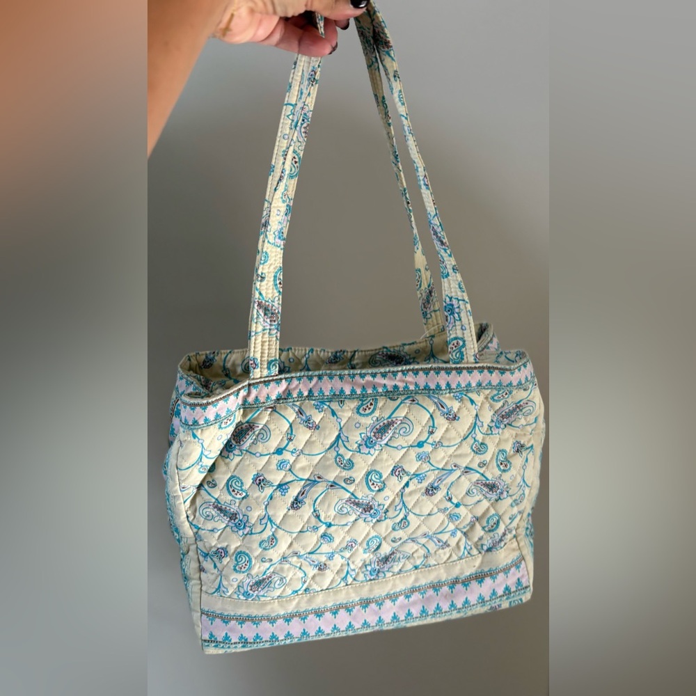 Floral Quilted Tote Bag - New